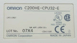 Omron C200HE-CPU32-E