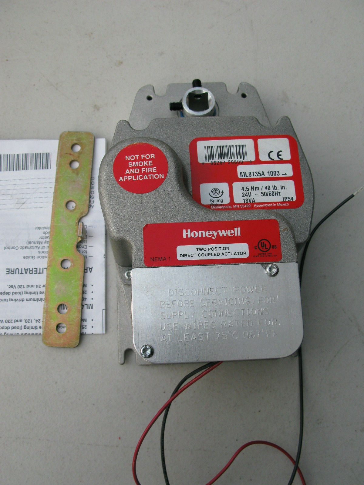 honeywell ml8135a 1003